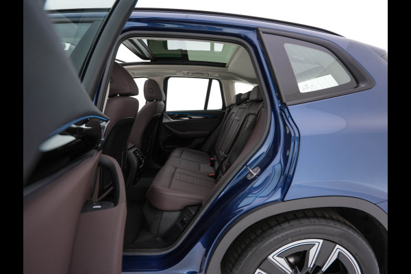 BMW iX3 Executive 80 kWh [3-Fase-11kW ] {SoH-98%} (INCL-BTW) Aut. *PANO | LEATHER | ADAPTIVE-CRUISE | FULL-LED | MEMORY-PACK | BLIND-SPOT |  DIGI-COCKPIT | HEATED-COMFORTSEATS | KEYLESS | CAMERA | DAB+ | 19''ALU*