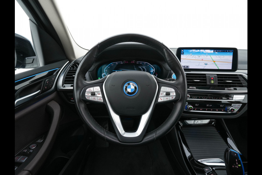 BMW iX3 Executive 80 kWh [3-Fase-11kW ] {SoH-98%} (INCL-BTW) Aut. *PANO | LEATHER | ADAPTIVE-CRUISE | FULL-LED | MEMORY-PACK | BLIND-SPOT |  DIGI-COCKPIT | HEATED-COMFORTSEATS | KEYLESS | CAMERA | DAB+ | 19''ALU*