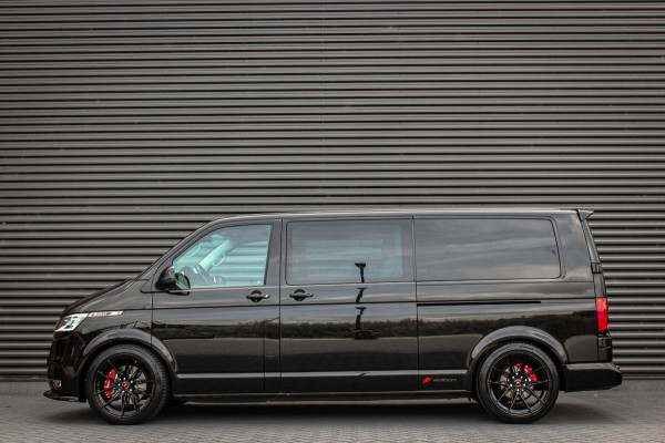 Volkswagen Transporter 2.0 TDI L2H1 204PK BULLI DC DUBBEL CABINE / JB-EDITION / FULL OPTIONS / LEDER BEKLEDING / FULL BLACK /APPLE