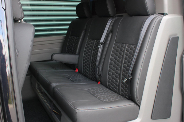 Volkswagen Transporter 2.0 TDI L2H1 204PK BULLI DC DUBBEL CABINE / JB-EDITION / FULL OPTIONS / LEDER BEKLEDING / FULL BLACK /APPLE