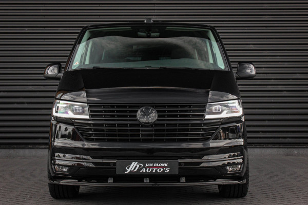 Volkswagen Transporter 2.0 TDI L2H1 204PK BULLI DC DUBBEL CABINE / JB-EDITION / FULL OPTIONS / LEDER BEKLEDING / FULL BLACK /APPLE