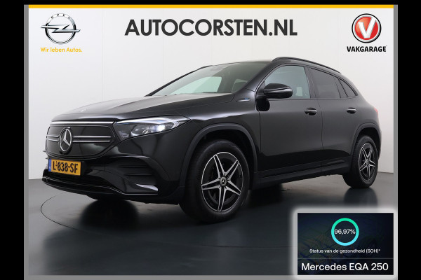 Mercedes-Benz EQA AMG 67kWh SOH 97% Pano.dak Leer/Alcantara 360Camera Hud Sfeerverlichting MemorySeats Navi Keyless Pdc Usb Apple/Android Elek.klep Ecc Aut.Verlichting Lane-dep. Dab 18''LM 250 Business Solution