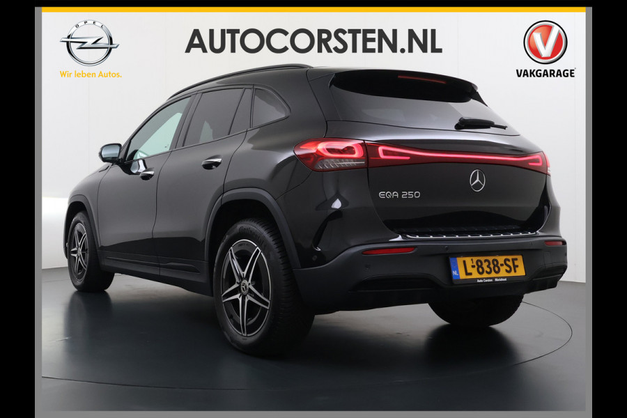Mercedes-Benz EQA AMG 67kWh SOH 97% Pano.dak Leer/Alcantara 360Camera Hud Sfeerverlichting MemorySeats Navi Keyless Pdc Usb Apple/Android Elek.klep Ecc Aut.Verlichting Lane-dep. Dab 18''LM 250 Business Solution