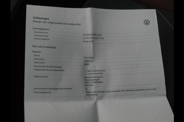 Volkswagen ID.4 Tech 77 kWh | SOH 90% | Panoramadak | Sfeerverlichting | Trekhaak | Camera | Apple Carplay | NL-Auto |