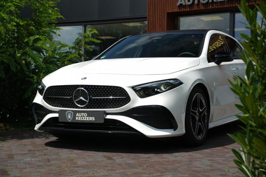 Mercedes-Benz A-Klasse 250 4MATIC AMG Line Panoramadak Ambient Widescreen HeadUp AMG Pakket Keyless Memory Facelift