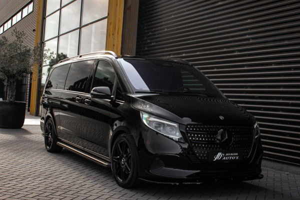 Mercedes-Benz V-Klasse 300d L3 240PK JB-EDITION EXTRA LANG / ELEK-SCHUIFDEUREN / NIGHT EDITION / DUBBEL CABINE DC /STOELVERWAMING