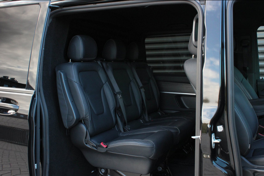 Mercedes-Benz V-Klasse 300d L3 240PK JB-EDITION EXTRA LANG / ELEK-SCHUIFDEUREN / NIGHT EDITION / DUBBEL CABINE DC /STOELVERWAMING