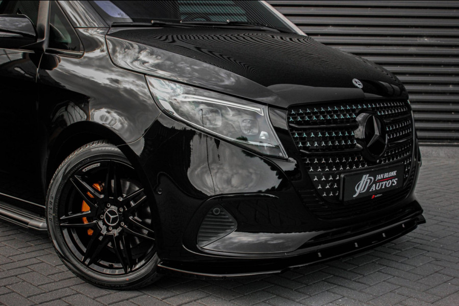 Mercedes-Benz V-Klasse 300d L3 240PK JB-EDITION EXTRA LANG / ELEK-SCHUIFDEUREN / NIGHT EDITION / DUBBEL CABINE DC /STOELVERWAMING