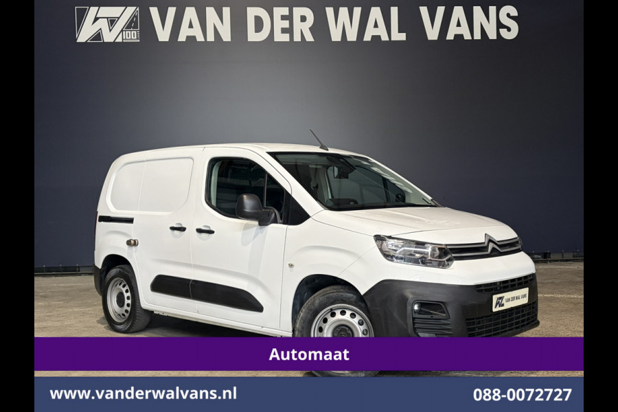 Citroën Berlingo 1.2 PureTech 130pk Automaat Benzine L1H1 Euro6 Airco | 3-Zits | Navigatie | Camera | Apple Carplay Android Auto, Cruisecontrol, Parkeersensoren