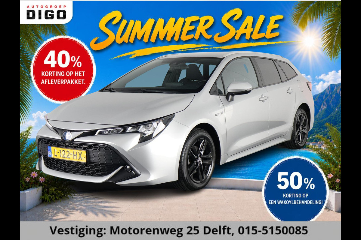 Toyota Corolla Touring Sports 1.8 HYBRID BLACKLINE ED. GARANTIE TOT 06-2031 CLOUD NAVIGATIE. ADAPTIEVE CRUISE CONTROL . ACHTERUITRIJ CAMERA . APPLE CARPLAY & ANDRIOD AUTO .