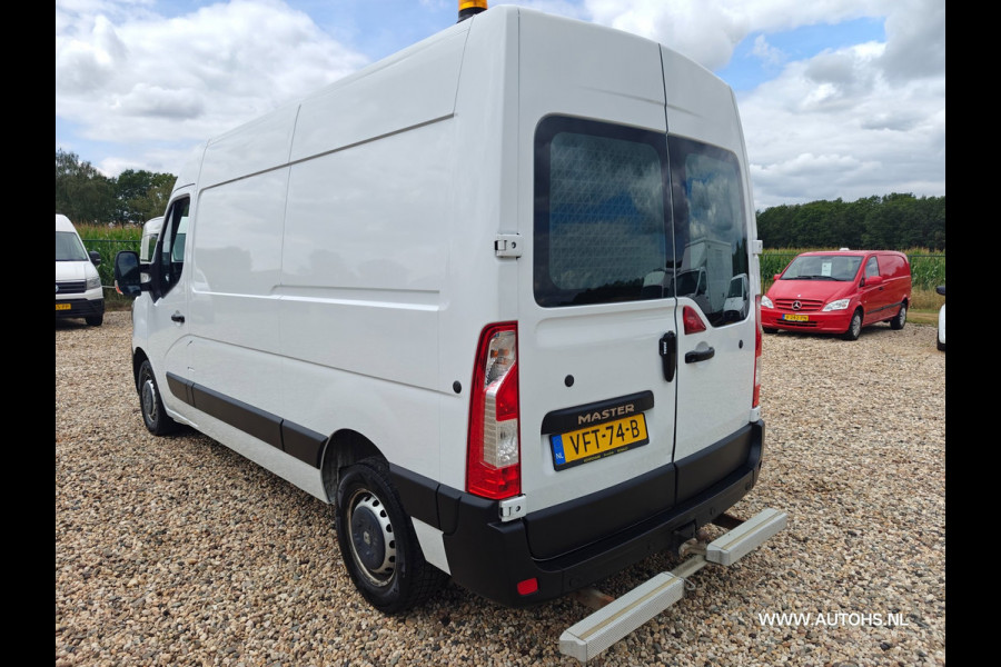 Renault Master T35 2.3 dCi 135 L2H2+ werkplaats inrichting , Euro 6 , 1e Eig , 140 PK , Apk 4- 2027 , Camera , leuke bus.