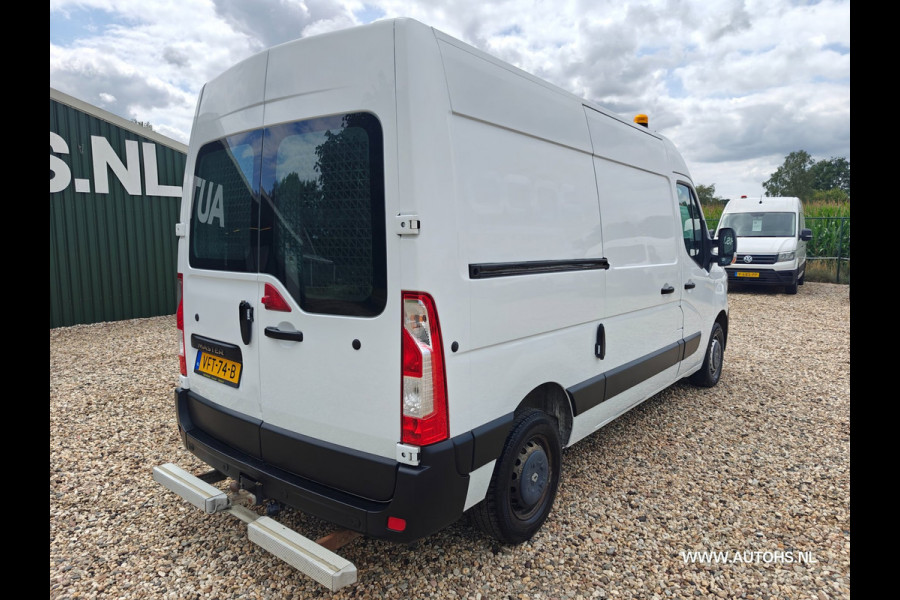 Renault Master T35 2.3 dCi 135 L2H2+ werkplaats inrichting , Euro 6 , 1e Eig , 140 PK , Apk 4- 2027 , Camera , leuke bus.