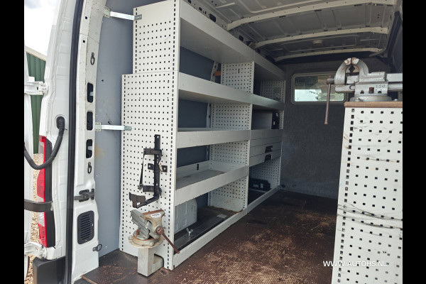 Renault Master T35 2.3 dCi 135 L2H2+ werkplaats inrichting , Euro 6 , 1e Eig , 140 PK , Apk 4- 2027 , Camera , leuke bus.