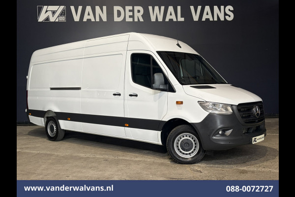 Mercedes-Benz Sprinter 317 CDI 170pk L3H2 Euro6 Airco | 360 Graden Camera | Navigatie | Apple Carplay | Chauffeursstoel Cruisecontrol, Android Auto, Stoelverwarming, 270 Graden Achterdeuren, Parkeersensoren, Bijrijdersbank