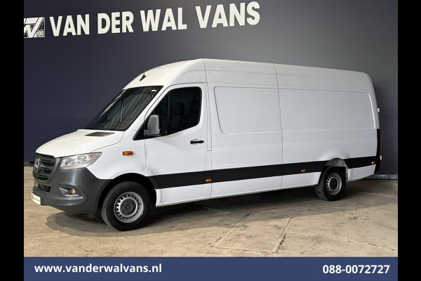 Mercedes-Benz Sprinter 317 CDI 170pk L3H2 Euro6 Airco | 360 Graden Camera | Navigatie | Apple Carplay | Chauffeursstoel Cruisecontrol, Android Auto, Stoelverwarming, 270 Graden Achterdeuren, Parkeersensoren, Bijrijdersbank