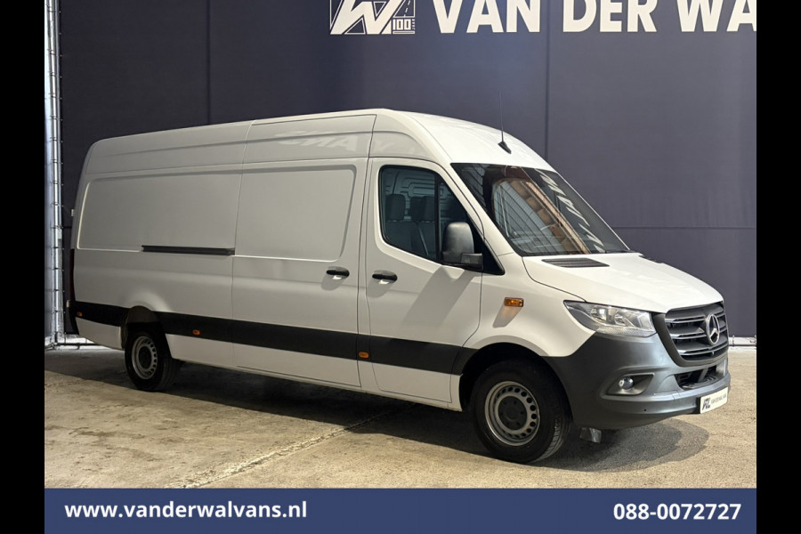 Mercedes-Benz Sprinter 317 CDI 170pk L3H2 Euro6 Airco | 360 Graden Camera | Navigatie | Apple Carplay | Chauffeursstoel Cruisecontrol, Android Auto, Stoelverwarming, 270 Graden Achterdeuren, Parkeersensoren, Bijrijdersbank