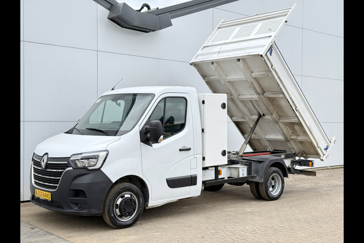 Renault Master 2.3 DCI 130PK L3H1 Kipper Dubbellucht Trekhaak 3.5t Airco Cruise Control Tipper Benne