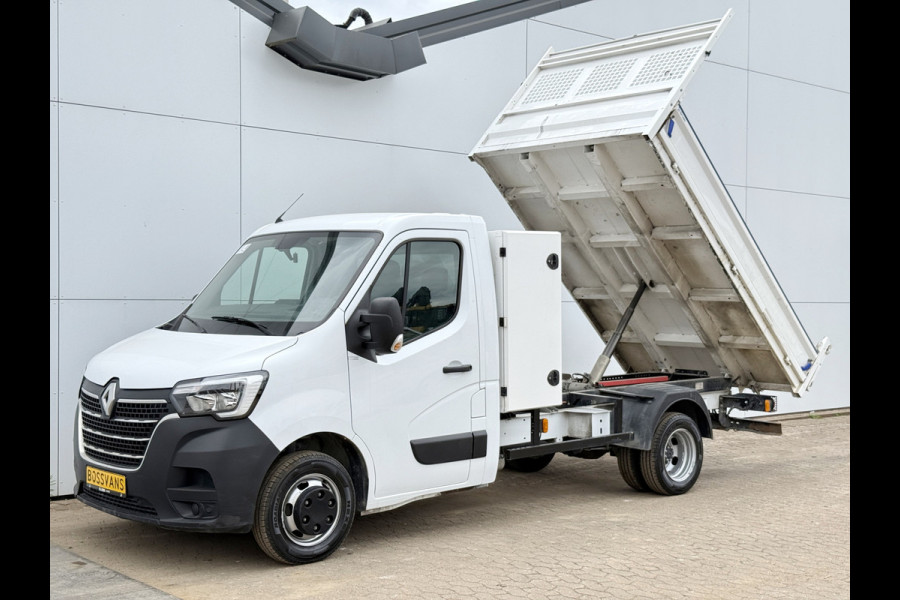 Renault Master 2.3 DCI 130PK L3H1 Kipper Dubbellucht Trekhaak 3.5t Airco Cruise Control Tipper Benne