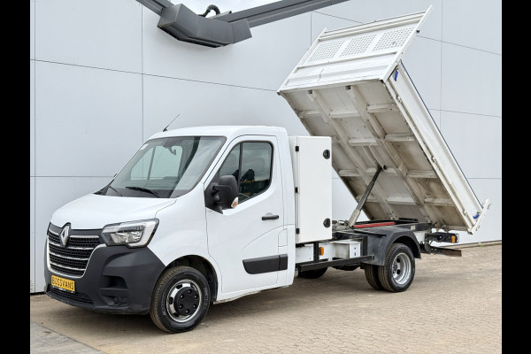 Renault Master 2.3 DCI 130PK L3H1 Kipper Dubbellucht Trekhaak 3.5t Airco Cruise Control Tipper Benne