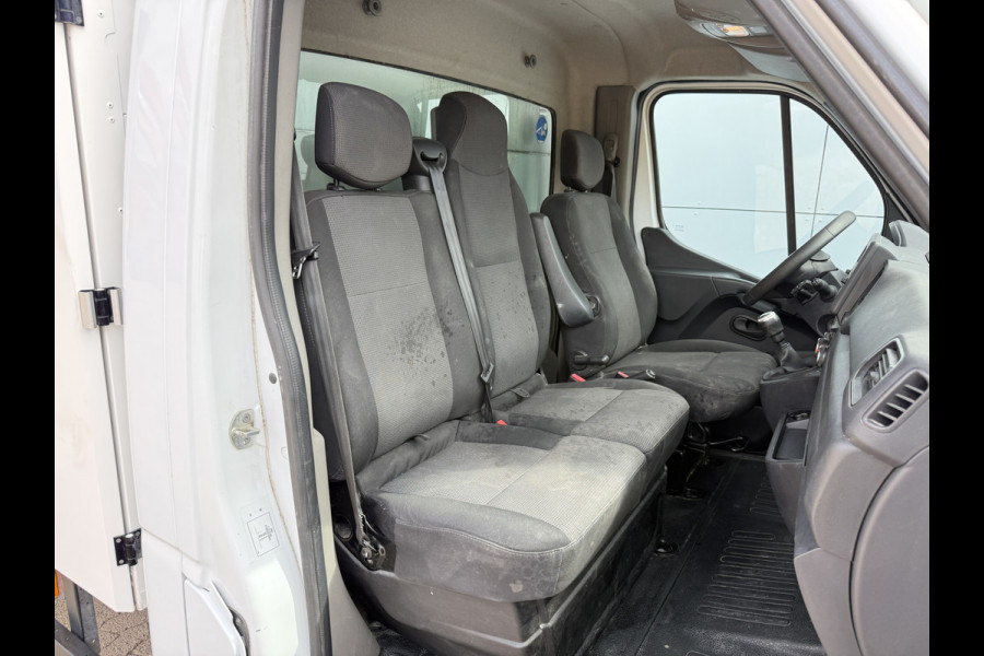 Renault Master 2.3 DCI 130PK L3H1 Kipper Dubbellucht Trekhaak 3.5t Airco Cruise Control Tipper Benne