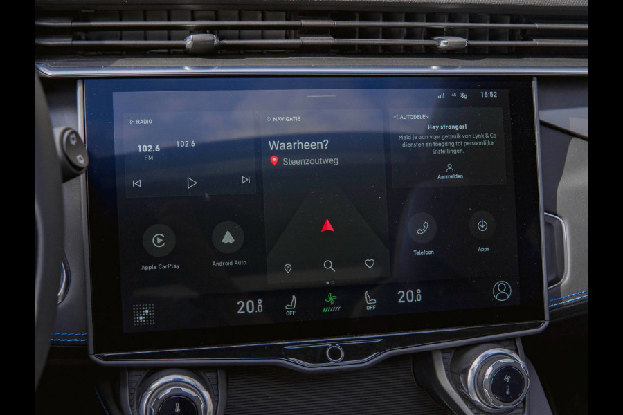 Lynk & Co 01 1.5 Black Edition Panoramadak|360° Camera|ACC|Stoelverwarming|Navi|Carplay