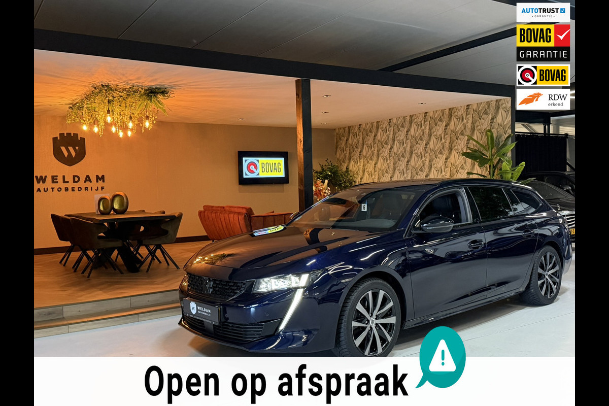 Peugeot 508 SW 1.6 PureTech GT|Autopilot|360 Camera|Massage Stoelen|Memory|Focal Audio|Night Vision|CarPlay|Rijklaar