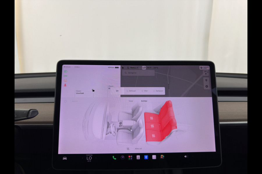 Tesla Model 3 Long Range AWD 75 kWh [3-Fase-11kW ] {SoH-82%} Aut. *PANO | AUTOPILOT | LEATHER | TOWBAR | KEYLESS | FULL-LED | MEMORY-PACK | TOPVIEW | DAB | CARPLAY | DIGI-COCKPIT | LANE-ASSIST | HEATED-COMFORTSEATS | 18"ALU*