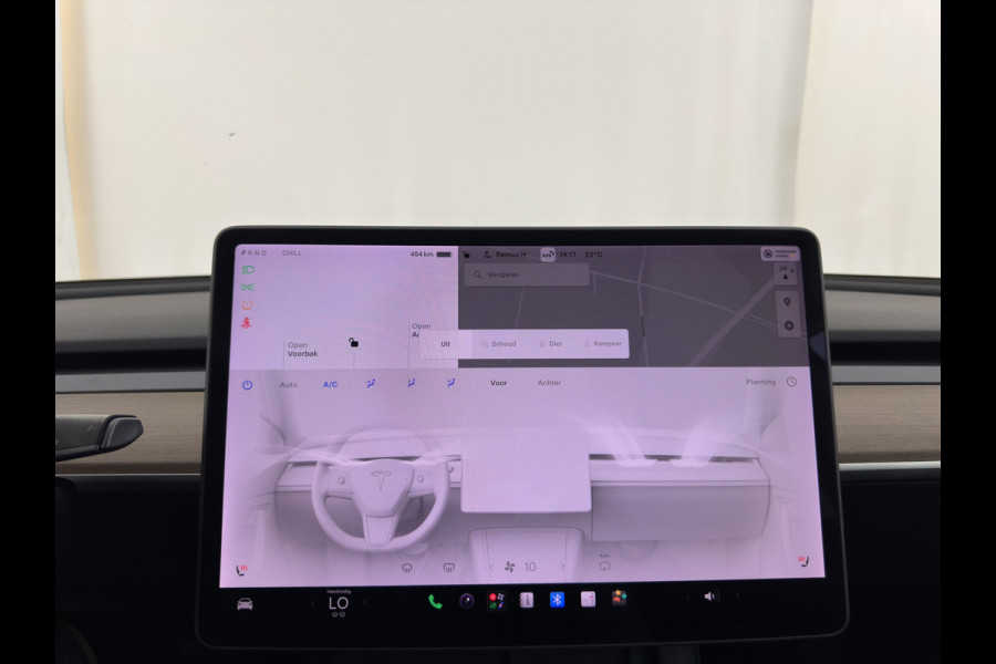 Tesla Model 3 Long Range AWD 75 kWh [3-Fase-11kW ] {SoH-82%} Aut. *PANO | AUTOPILOT | LEATHER | TOWBAR | KEYLESS | FULL-LED | MEMORY-PACK | TOPVIEW | DAB | CARPLAY | DIGI-COCKPIT | LANE-ASSIST | HEATED-COMFORTSEATS | 18"ALU*