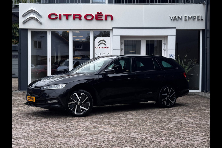 Škoda Octavia Combi 1.4 TSI iV PHEV Sportline Business | 98 % SOH | Trekhaak | NL-Auto | Winter Pack | Adaptive Cruise