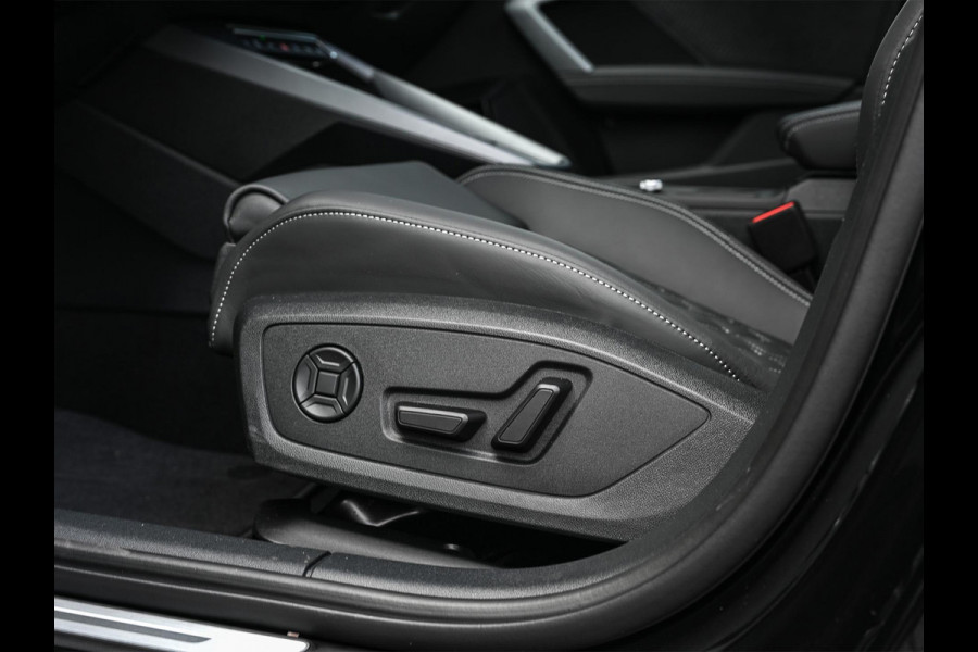 Audi A3 Sportback 45 TFSI e S edition Competition | Panoramadak | 5 jr Garantie | HUD | Sonos Sound | Camera | Ambiance interieur | Active Cruise | S-Seats + Memory | Stoelverwarming | Keyless |
