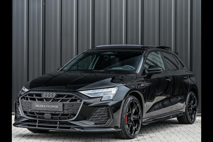 Audi A3 Sportback 45 TFSI e S edition Competition | Panoramadak | 5 jr Garantie | HUD | Sonos Sound | Camera | Ambiance interieur | Active Cruise | S-Seats + Memory | Stoelverwarming | Keyless |