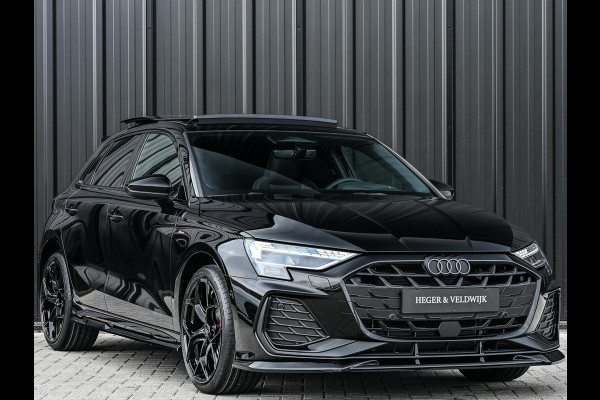 Audi A3 Sportback 45 TFSI e S edition Competition | Panoramadak | 5 jr Garantie | HUD | Sonos Sound | Camera | Ambiance interieur | Active Cruise | S-Seats + Memory | Stoelverwarming | Keyless |