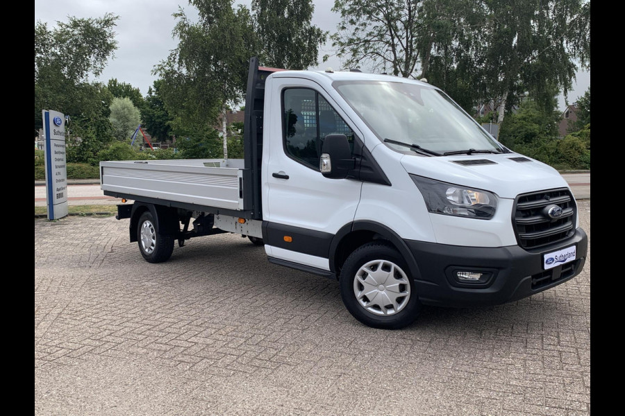 Ford Transit 350 2.0 TDCI L3H1 Trend Open Laadbak | SCI | 170pk | Airco | Achteruitrijcamera | Trekhaak |