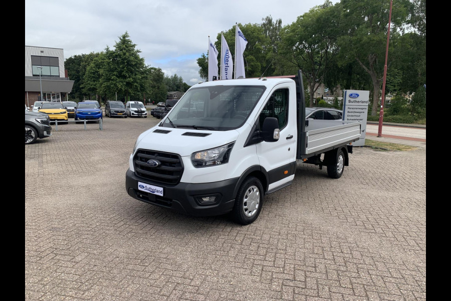 Ford Transit 350 2.0 TDCI L3H1 Trend Open Laadbak | SCI | 170pk | Airco | Achteruitrijcamera | Trekhaak |