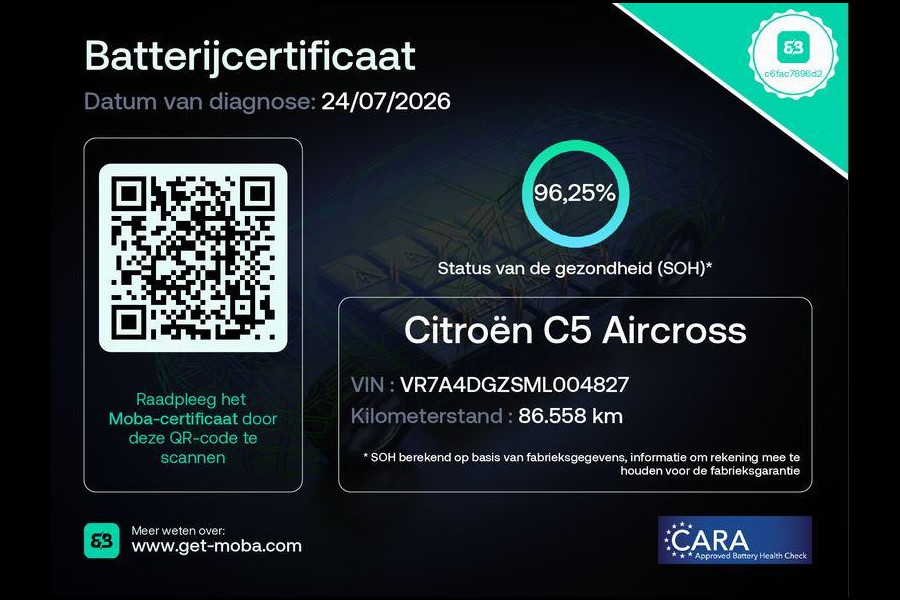 Citroën C5 Aircross 1.6 Plug-in Hybrid 225 Shine PANORAMA DAK / DEALER ONDERHOUDEN / LEER / MEMMORY / TREKHAAK / CAMERA