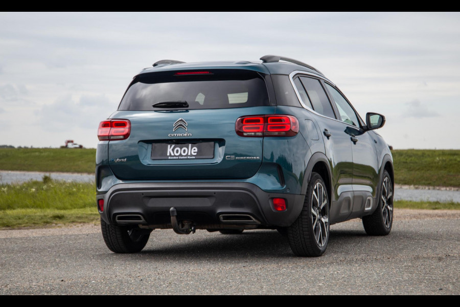 Citroën C5 Aircross 1.6 Plug-in Hybrid 225 Shine PANORAMA DAK / DEALER ONDERHOUDEN / LEER / MEMMORY / TREKHAAK / CAMERA