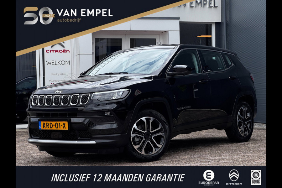 Jeep Compass 1.5T e-Hybrid Longitude | 360 Camera | Navi By App | All-Season banden | Winter Pack | Climate Control