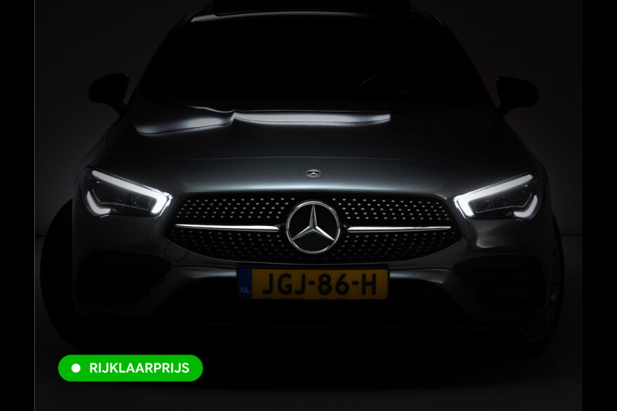 Mercedes-Benz CLA-Klasse Shooting Brake 250 e AMG Line Night Pack 218 PK | Panoramadak | Afn. trekhaak | Stoelverwarming | Navigatie | Sfeerverlichting Camera, Car-play, , Multibeam led, 19"LMV