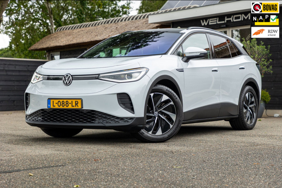 Volkswagen ID.4 Tech 77 kWh Soh 89% I Trekhaak I IQ Light I Panoramadak I Luxe interieur I ergoActive I Adaptive Cruise I BTW