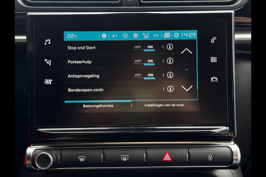 Citroën C3 1.2 PureTech S&S Shine | 110 PK | Distributieriem vervangen | NL-Auto | All-Season banden | Camera | Navigatie