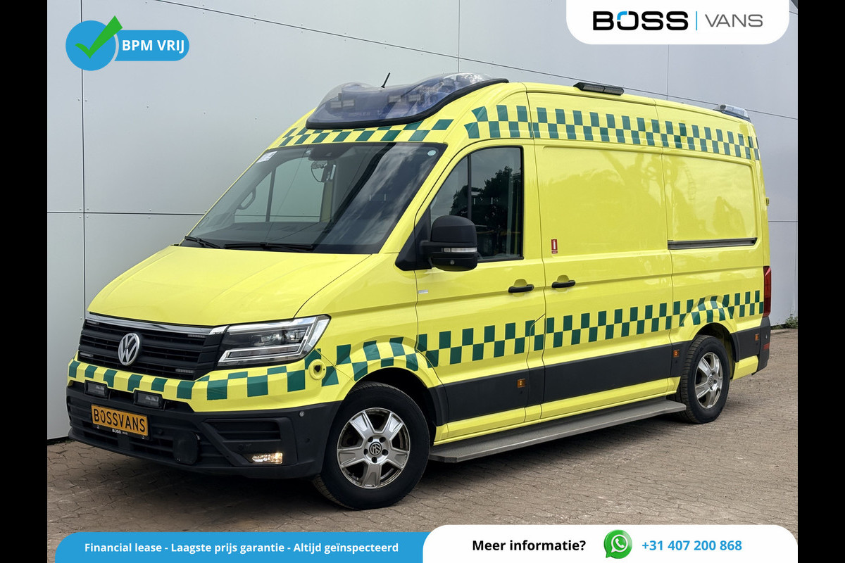 Volkswagen Crafter 2.0 TDI 177PK Ambulance L3H3 Automaat ACC Climate Control Stroompunten Laadruimte Parkeersensoren