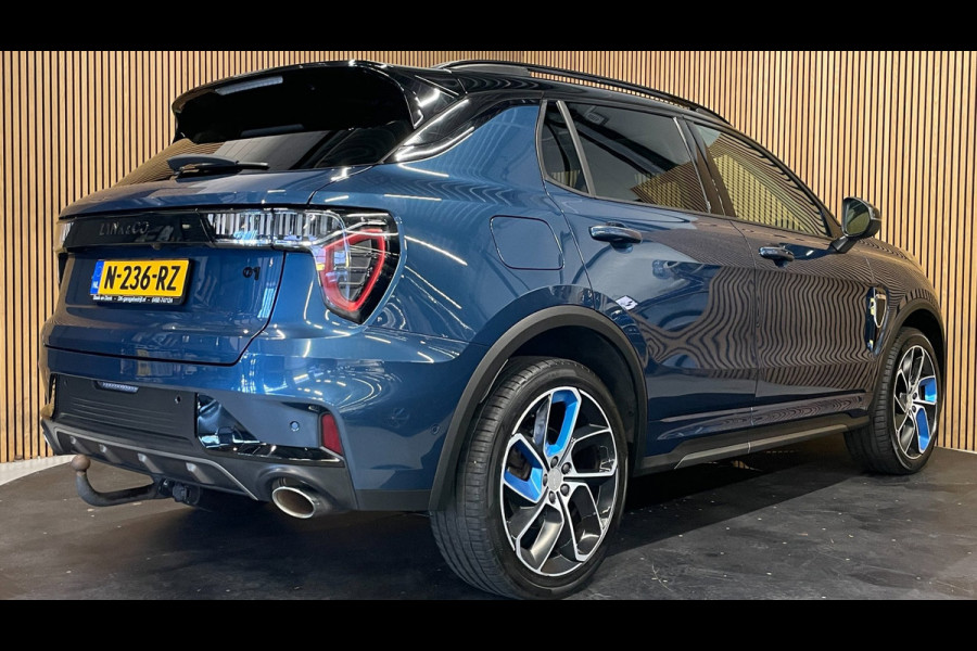 Lynk & Co 01 1.5|PHEV|BLACK|TREKHAAK|PANO|ACC|CAMERA|ANDROID/CARPLAY|STOELVERW|INFINITY AUDIO|MEMORY|ELEK. A-KLEP + INTERIEUR|NAP|
