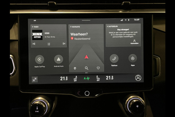 Lynk & Co 01 1.5|PHEV|BLACK|TREKHAAK|PANO|ACC|CAMERA|ANDROID/CARPLAY|STOELVERW|INFINITY AUDIO|MEMORY|ELEK. A-KLEP + INTERIEUR|NAP|