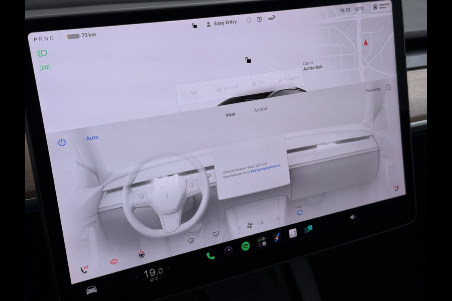 Tesla Model 3 Long Range RWD 75 kWh SOH 93% Warmtepomp Panoramadak Navi Camera's Leder Memory Stuur+Stoelverwarming Traffic-Aware Cruise Control AMD Ryzen™ Elek.Achterklep Led