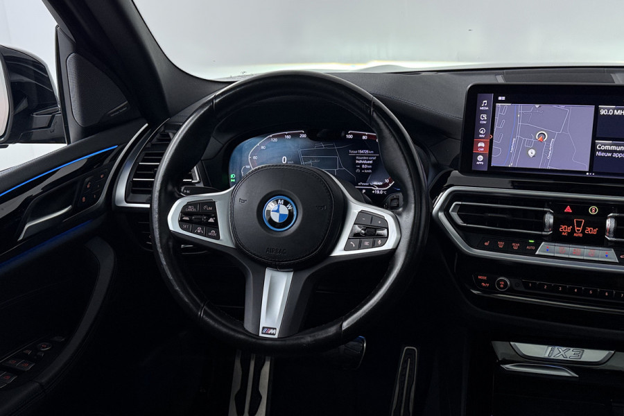 BMW iX3 High Executive 80 kWh (PANORAMADAK, TREKHAAK, H&K AUDIO, CRUISE ADAPTIEF, CAMERA, STOELVERWARMING, SFEERVERLICHTING)