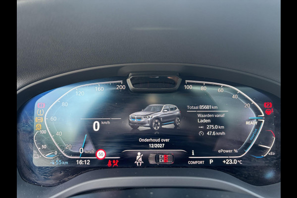 BMW iX3 High Executive 80 kWh 286pk | Panoramadak | Stoelverwarming | 360 graden camera |  Bestuurdersstoel Met Geheugen | Keyless entry | Sportstoelen | Head Up Display
