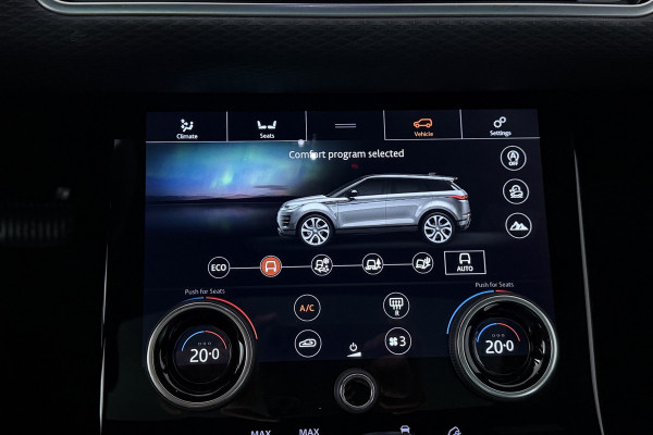 Land Rover Range Rover Evoque 2.0 P200 AWD R-Dynamic (PANORAMADAK, CAMERA, STOELVERWARMING, ELEKTR STOELEN, NAVIGATIE, SENSOREN)