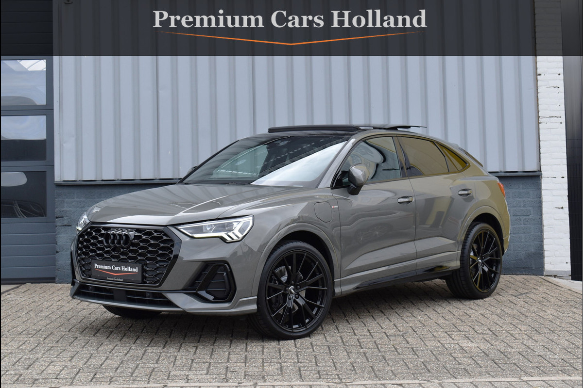 Audi Q3 Sportback 45 TFSI e S-Line 245 Pk Pano Navi Leder Keyless Apple Carplay 21 Inch