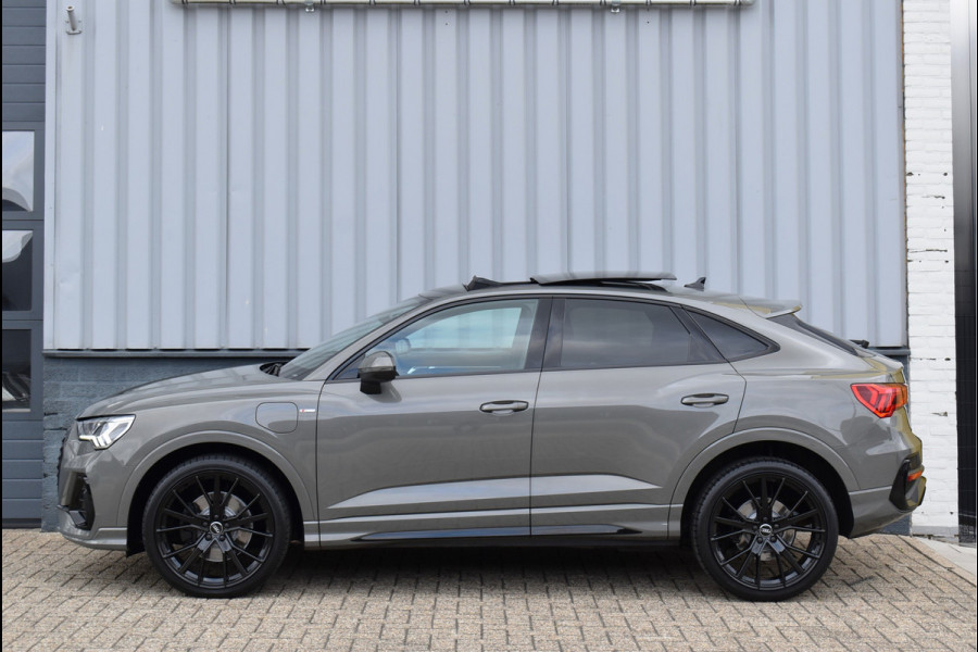 Audi Q3 Sportback 45 TFSI e S-Line 245 Pk Pano Navi Leder Keyless Apple Carplay 21 Inch
