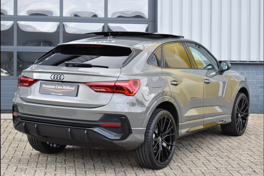 Audi Q3 Sportback 45 TFSI e S-Line 245 Pk Pano Navi Leder Keyless Apple Carplay 21 Inch